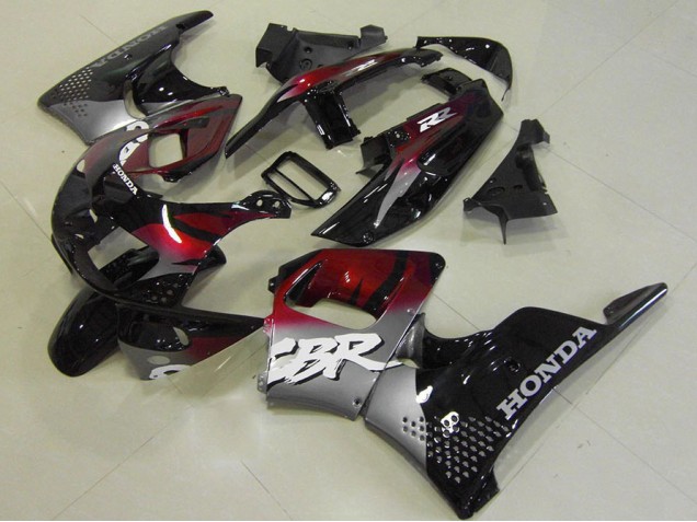 Red Black Silver 1996-1997 CBR900RR 893 Motorcycle Fairings Red Black Silver 1996-1997 CBR900RR 893 Motorcycle Fairings