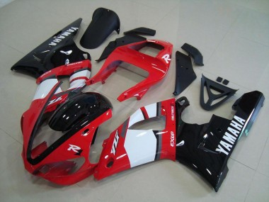 Red Black White 2000-2001 YZF R1 Motorcycle Fairings