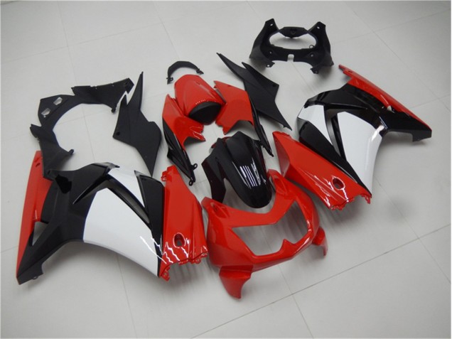 Red Black White 2008-2012 EX250 Motorcycle Fairings Red Black White 2008-2012 EX250 Motorcycle Fairings