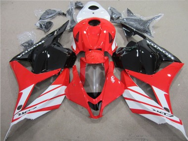 Red Black White 2009-2012 CBR600RR Motorcycle Fairing