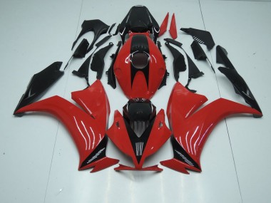Red Black with No Decals 2012-2016 CBR1000RR Motorcycle Fairings