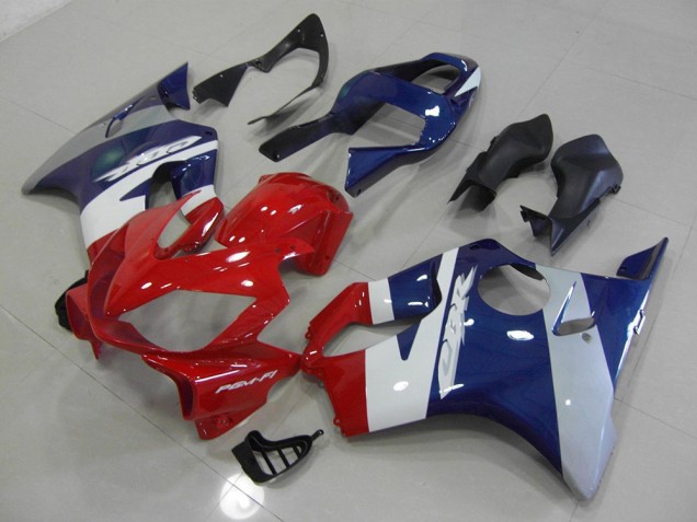 Red Blue Silver 2001-2003 CBR600 F4i Motorcycle Fairings Red Blue Silver 2001-2003 CBR600 F4i Motorcycle Fairings