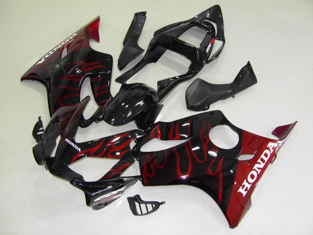 Red Flame 2001-2003 CBR600 F4i Motorcycle Fairing Red Flame 2001-2003 CBR600 F4i Motorcycle Fairing