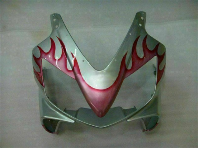 Red Flame Silver 2001-2003 CBR600 F4i Motorcycle Fairings Red Flame Silver 2001-2003 CBR600 F4i Motorcycle Fairings