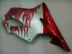 Red Flame Silver 2001-2003 CBR600 F4i Motorcycle Fairings Red Flame Silver 2001-2003 CBR600 F4i Motorcycle Fairings