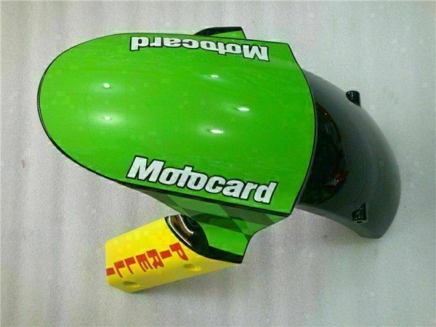 Red Green Motocard 2009-2012 ZX6R Motorcycle Fairings Red Green Motocard 2009-2012 ZX6R Motorcycle Fairings