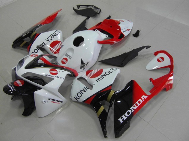 Red Konica 2005-2006 CBR600RR Motorcycle Fairings Red Konica 2005-2006 CBR600RR Motorcycle Fairings