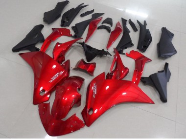 Red Matte Black 2011-2013 CBR250RR Motorcycle Fairings