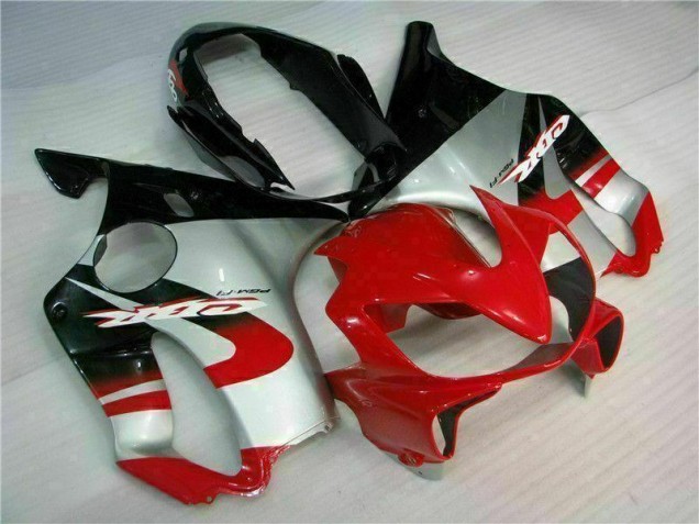 Red Silver 2004-2007 CBR600 F4i Motorcycle Fairing Red Silver 2004-2007 CBR600 F4i Motorcycle Fairing