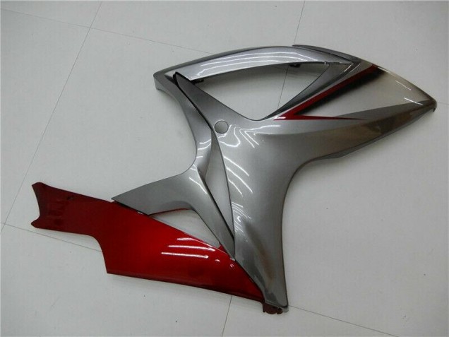 Red Silver 2006-2007 GSXR 600/750 Motorcycle Fairings Red Silver 2006-2007 GSXR 600/750 Motorcycle Fairings