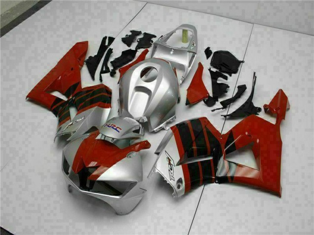 Red Silver 2013-2021 CBR600RR Motorcycle Fairings Red Silver 2013-2021 CBR600RR Motorcycle Fairings