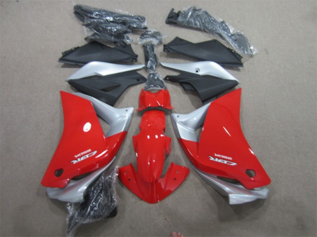 Red Silver Black 2011-2013 CBR125R Motorcycle Fairings Red Silver Black 2011-2013 CBR125R Motorcycle Fairings