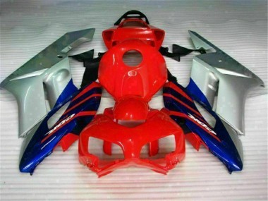 Red Silver Blue 2004-2005 CBR1000RR Motorcycle Fairings