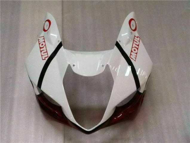 Red White 2003-2004 GSXR 1000 Motorcycle Fairings Red White 2003-2004 GSXR 1000 Motorcycle Fairings