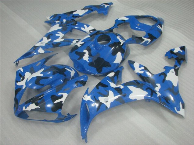 Red White 2004-2006 YZF R1 Motorcycle Fairings