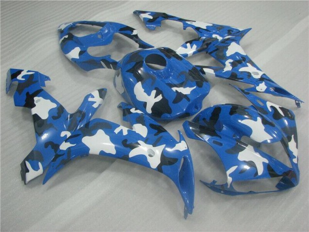 Red White 2004-2006 YZF R1 Motorcycle Fairings