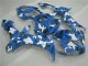 Red White 2004-2006 YZF R1 Motorcycle Fairings