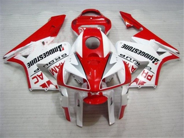 Red White 2005-2006 CBR600RR Motorcycle Fairing Kits Red White 2005-2006 CBR600RR Motorcycle Fairing Kits