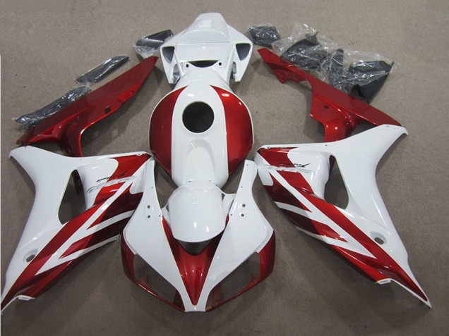Red White 2006-2007 CBR1000RR Motorcycle Fairing Red White 2006-2007 CBR1000RR Motorcycle Fairing