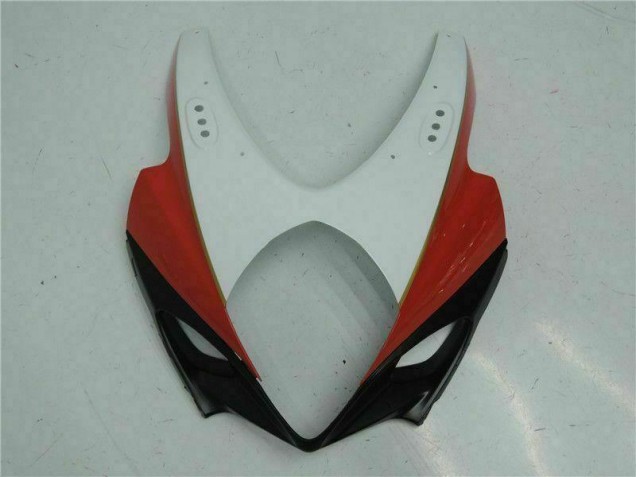 Red White 2007-2008 GSXR 1000 Motorcycle Fairing
