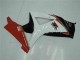 Red White 2007-2008 GSXR 1000 Motorcycle Fairing
