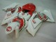 Red White 2007-2008 GSXR 1000 Motorcycle Fairings Red White 2007-2008 GSXR 1000 Motorcycle Fairings