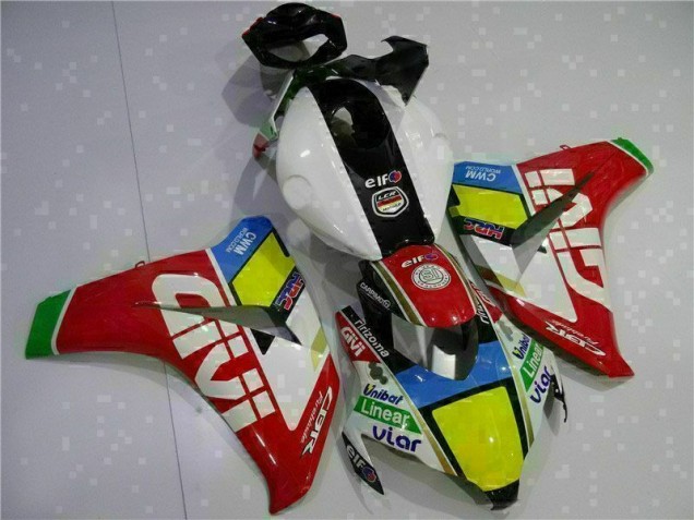 Red White 2008-2011 CBR1000RR Motorcycle Fairing & Bodywork