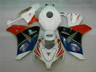 Red White 2008-2011 CBR1000RR Motorcycle Fairing