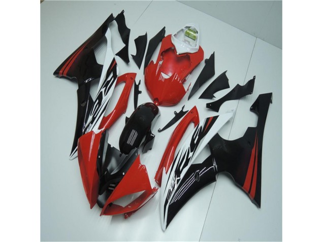 Red White 2008-2016 YZF R6 Motorcycle Fairing Red White 2008-2016 YZF R6 Motorcycle Fairing