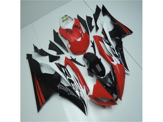 Red White 2008-2016 YZF R6 Motorcycle Fairing Red White 2008-2016 YZF R6 Motorcycle Fairing