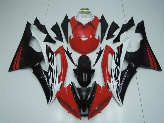 Red White 2008-2016 YZF R6 Motorcycle Fairing Red White 2008-2016 YZF R6 Motorcycle Fairing