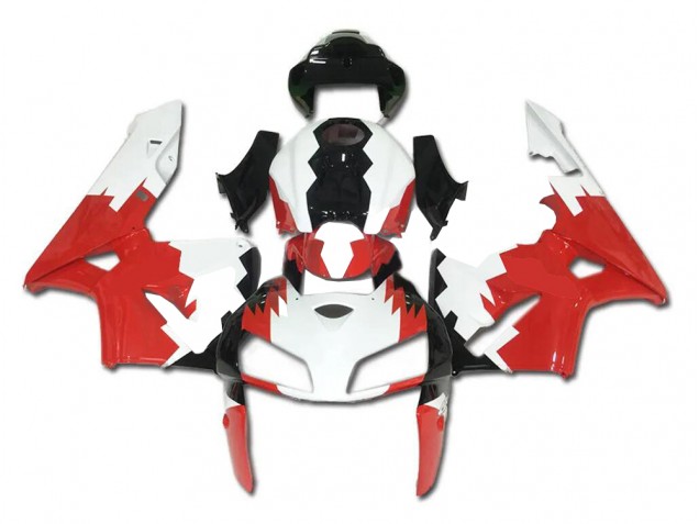 Red White Black 2005-2006 CBR600RR Motorcycle Bodywork Red White Black 2005-2006 CBR600RR Motorcycle Bodywork