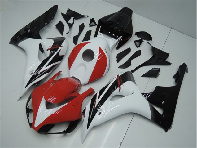 Red White Black 2006-2007 CBR1000RR Motorcycle Fairing Red White Black 2006-2007 CBR1000RR Motorcycle Fairing
