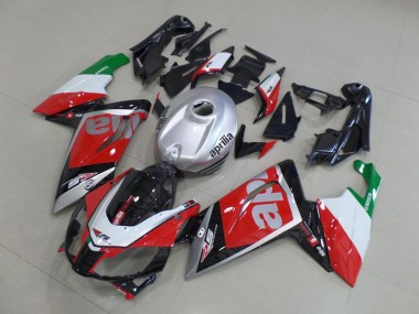 Red White Black 2006-2011 RS125 Motorcycle Fairings