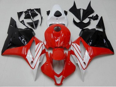 Red White Black 2009-2012 CBR600RR Motorcycle Bodywork
