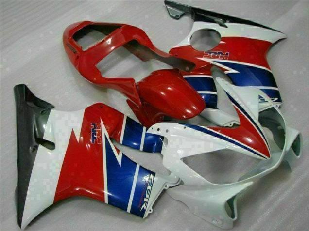 Red White Blue 2001-2003 CBR600 F4i Motorcycle Fairings Red White Blue 2001-2003 CBR600 F4i Motorcycle Fairings