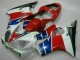 Red White Blue 2001-2003 CBR600 F4i Motorcycle Fairings Red White Blue 2001-2003 CBR600 F4i Motorcycle Fairings