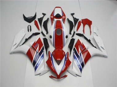 Red White Blue 2012-2016 CBR1000RR Motorcycle Fairings