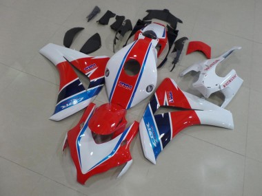 Red White Blue HRC 2008-2011 CBR1000RR Motorcycle Fairing