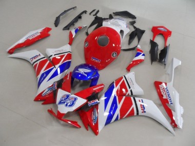 Red White Blue HRC 23 2012-2016 CBR1000RR Motorcycle Fairings