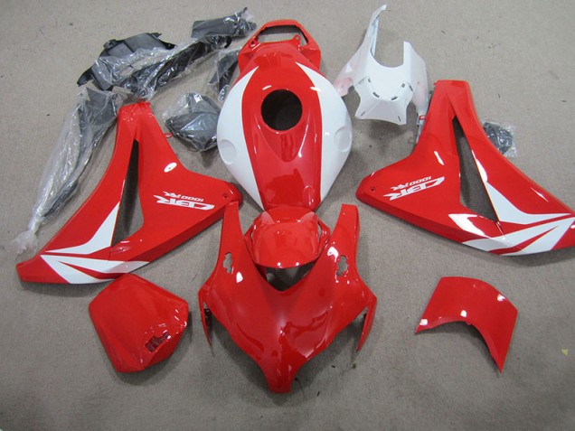Red White Fireblade 2008-2011 CBR1000RR Motorcycle Fairings Red White Fireblade 2008-2011 CBR1000RR Motorcycle Fairings