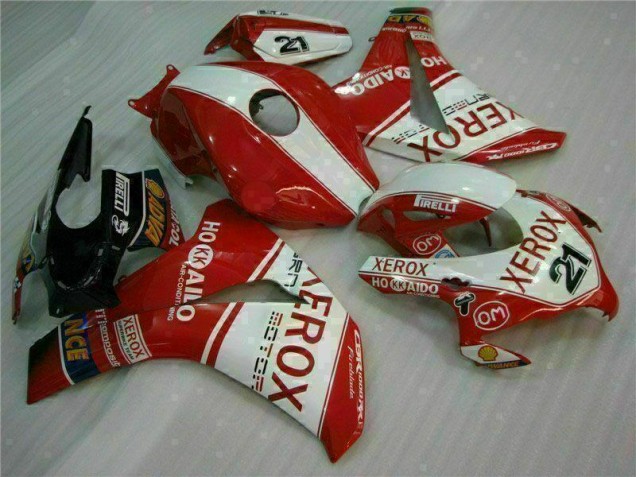 Red Xerox 21 2008-2011 CBR1000RR Motorcycle Fairings Red Xerox 21 2008-2011 CBR1000RR Motorcycle Fairings