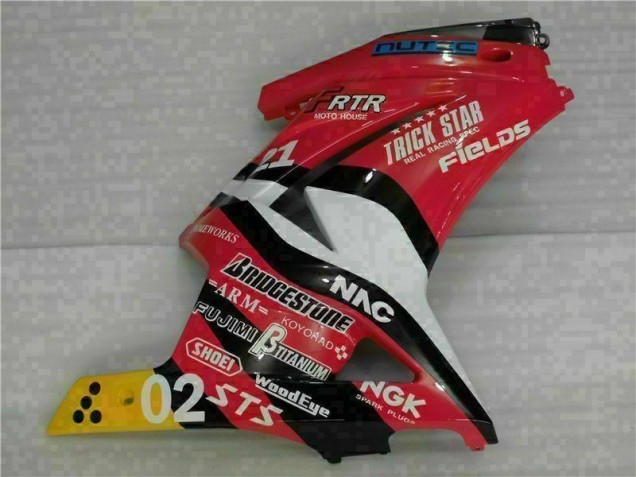 Red Yellow 2008-2012 EX250 Motorcycle Fairings Red Yellow 2008-2012 EX250 Motorcycle Fairings