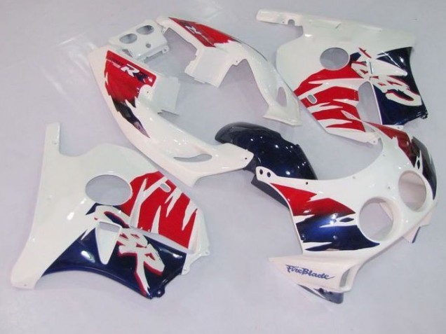 Red and Blue 1988-1989 CBR250RR MC19 Motorcycle Fairings Red and Blue 1988-1989 CBR250RR MC19 Motorcycle Fairings