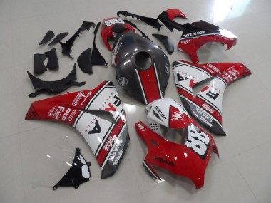 Red and Grey Fma 2008-2011 CBR1000RR Motorcycle Fairings