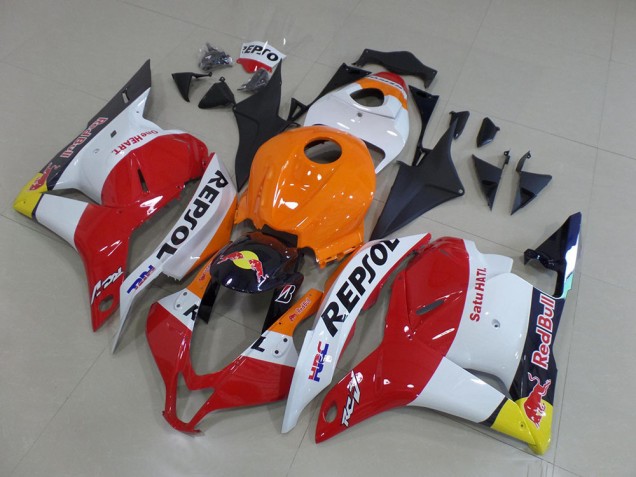 Repsol Red Bull 2009-2012 CBR600RR Motorcycle Fairings Repsol Red Bull 2009-2012 CBR600RR Motorcycle Fairings