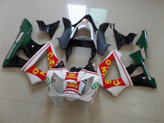 San Carlo 2000-2001 CBR900RR 929 Motorcycle Fairings San Carlo 2000-2001 CBR900RR 929 Motorcycle Fairings