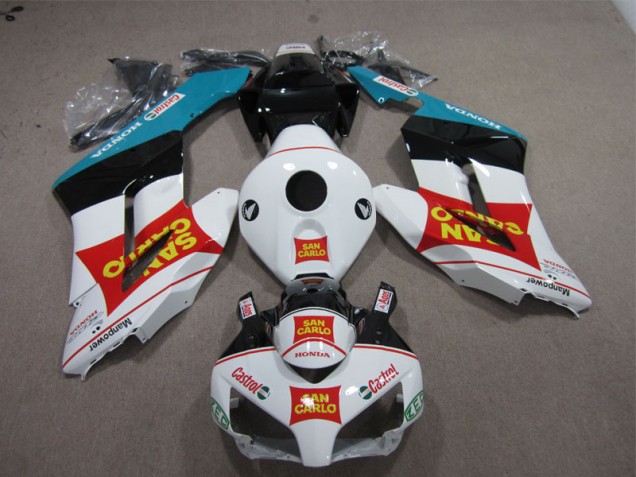 San Carlo Castrol 2004-2005 CBR1000RR Motorcycle Fairing San Carlo Castrol 2004-2005 CBR1000RR Motorcycle Fairing