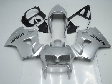 Silver 1998-2001 VFR800 Motorcycle Fairings