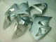 Silver 2000-2002 ZX6R Motorcycle Fairings Silver 2000-2002 ZX6R Motorcycle Fairings
